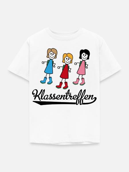 Lustiges Klassentreffen - Kinder T-Shirt - Weiß