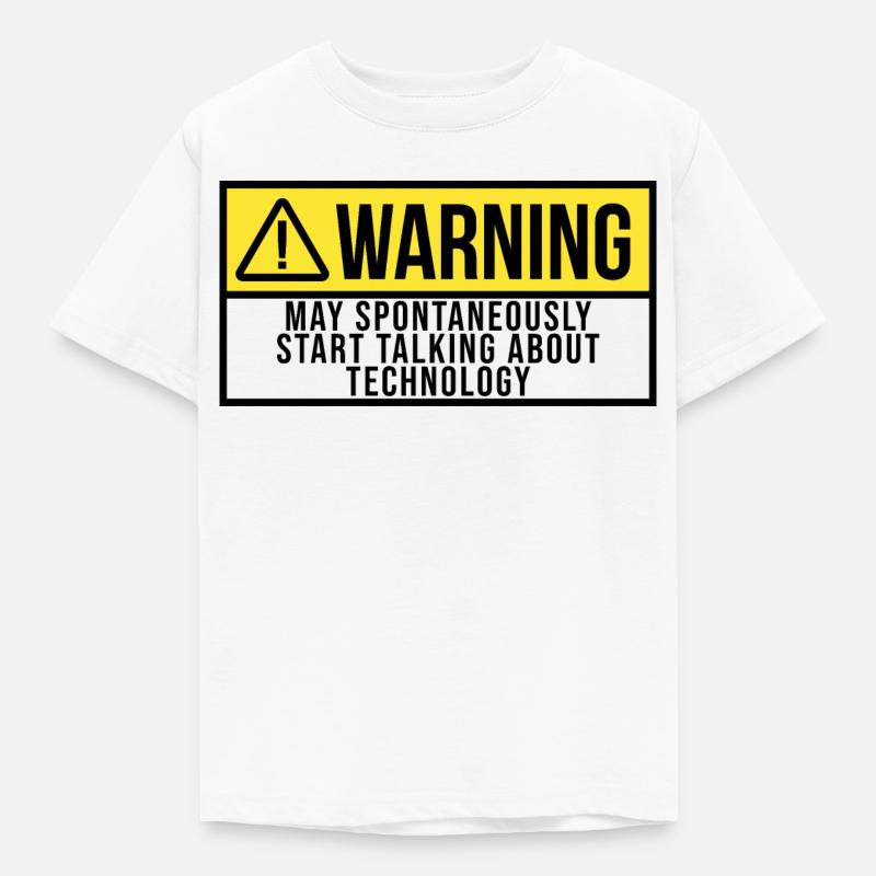 Technology - Kids' T-Shirt - white