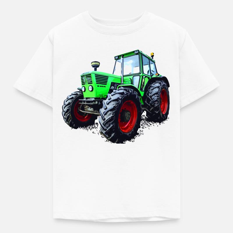 Traktor Deutz 13006 - Kinder T-Shirt - Weiß