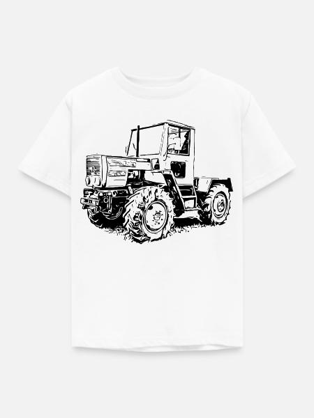 MB trac 800 - Kinder T-Shirt - Weiß