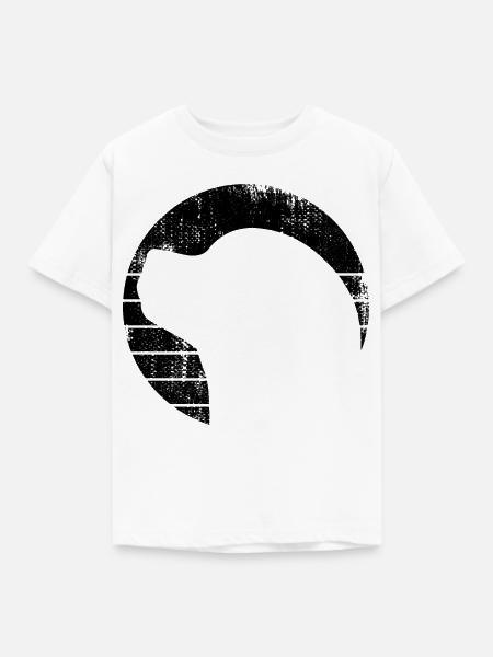 Hund - Kinder T-Shirt - Weiß