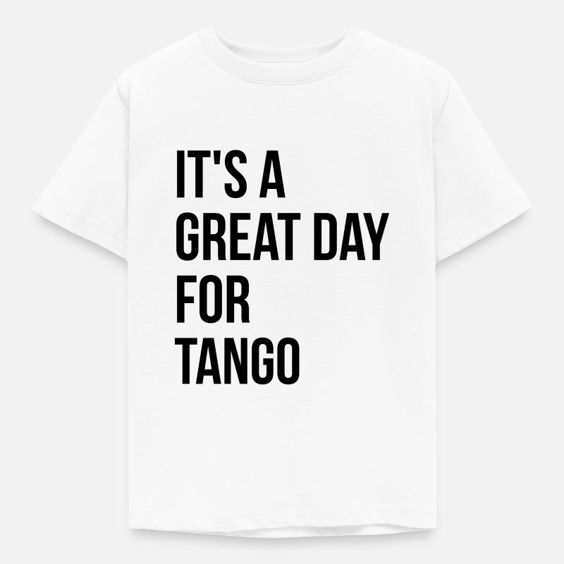 tango - T-shirt Enfant - blanc