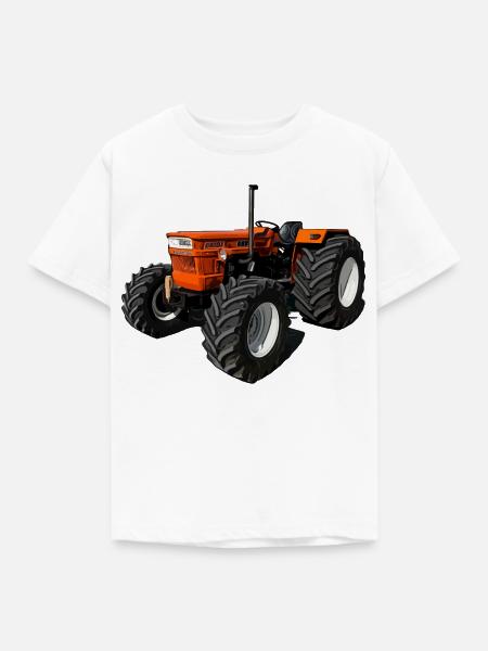 Kraftpaket auf Rädern - Kinder T-Shirt - Weiß