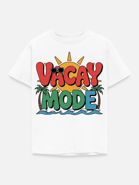 Vacay Mode - Kinder T-Shirt - Weiß