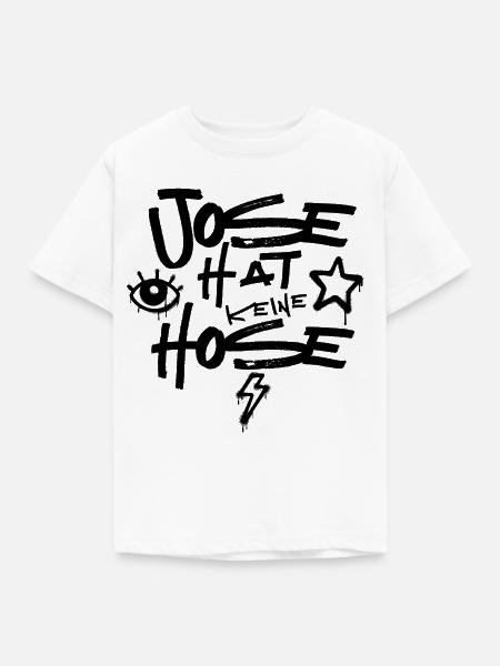 Jose Hat Keine Hose - Kinder T-Shirt - Weiß