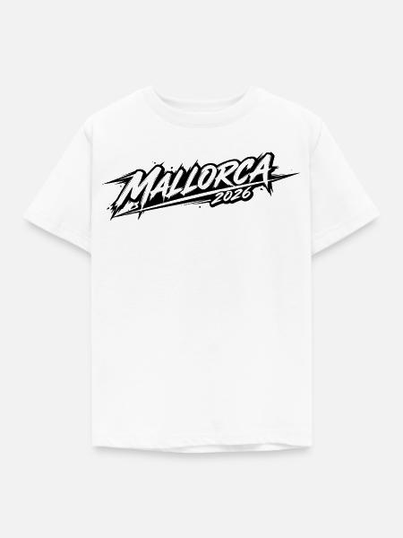 Mallorca 2026 - Kinder T-Shirt - Weiß