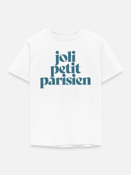 HÜBSCHE KLEINE PARISERIN - Kinder T-Shirt - Weiß