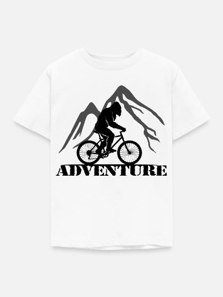Adventure - Kinder T-Shirt - Weiß