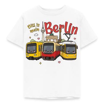 Ditt is mein Berlin - Kinder T-Shirt - Weiß - Vorne - AI Model Kid Male (0cm)