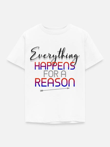 reason - Kinder T-Shirt - Weiß