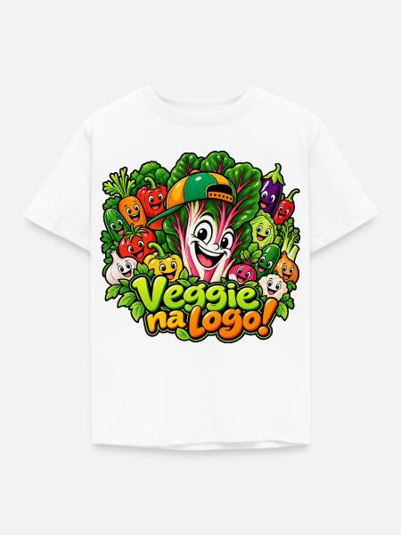 Lustiger Mangold - Kinder T-Shirt - Weiß