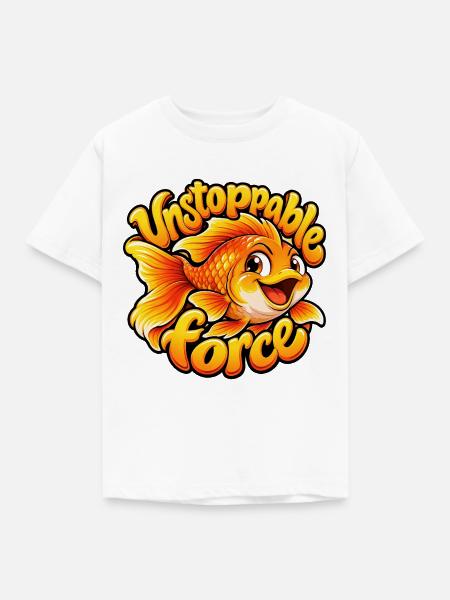 Goldfische - Kinder T-Shirt - Weiß