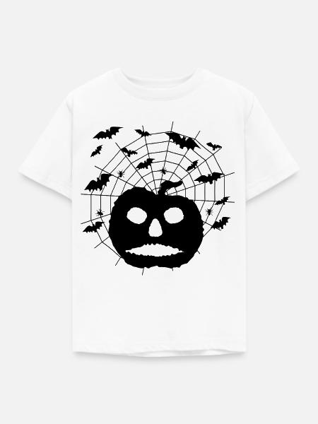 Halloween - Kinder T-Shirt - Weiß