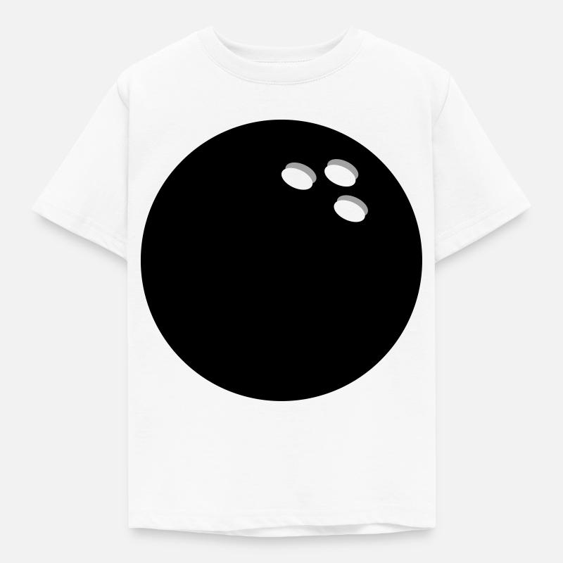 Bowling Boule de bowling - T-shirt Enfant - blanc