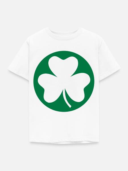 Shamrock - Kinder T-Shirt - Weiß