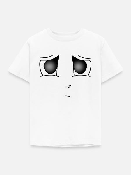 Traurig - Kinder T-Shirt - Weiß