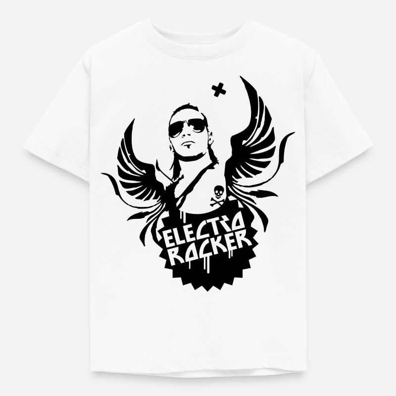 Electro Rocker - Kinder T-Shirt - Weiß