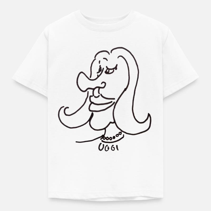 souriant - T-shirt Enfant - blanc