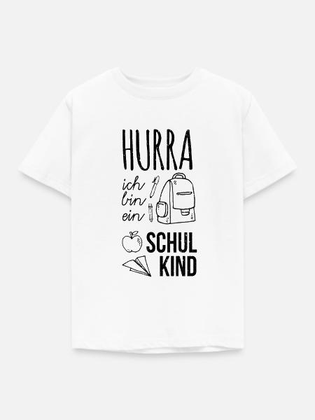 Einschulung - Kinder T-Shirt - Weiß
