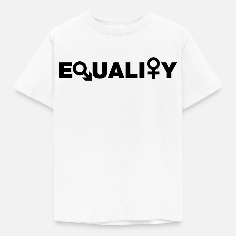 Égalité # - T-shirt Enfant - blanc