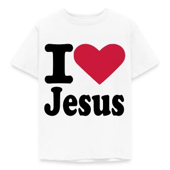 Jesus - T-shirt Enfant - blanc - Devant - AI Model Kid Male (0cm)