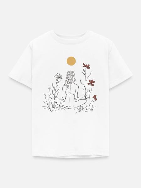 Relaxing - Kinder T-Shirt - Weiß