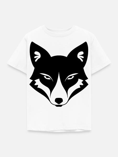 Fuchs - Kinder T-Shirt - Weiß