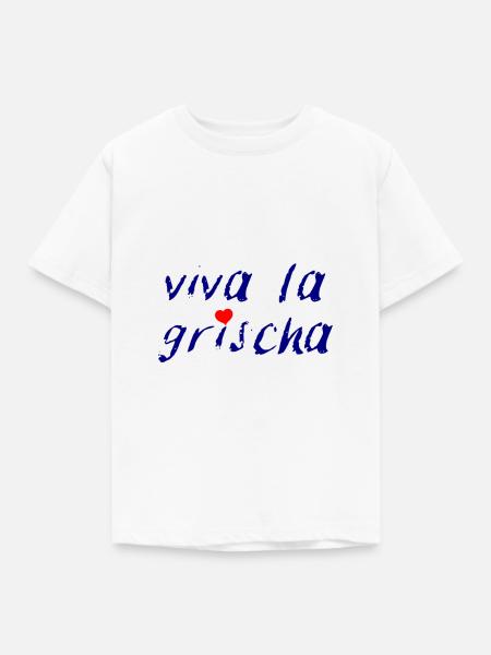 viva la grischa - Kinder T-Shirt - Weiß