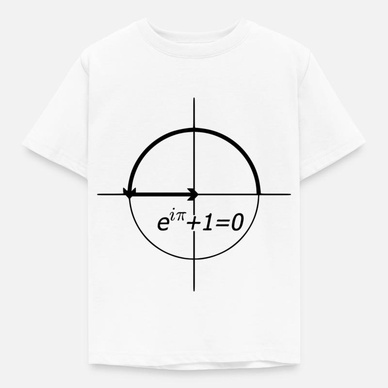 euler's identity (euler) - Kids' T-Shirt - white