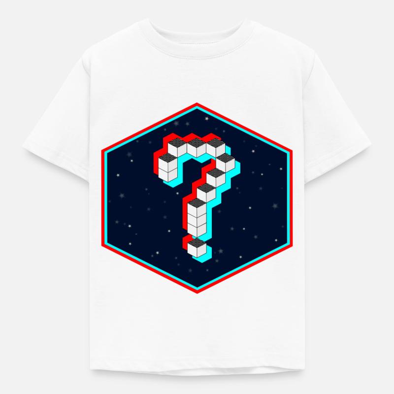 La question - T-shirt Enfant - blanc