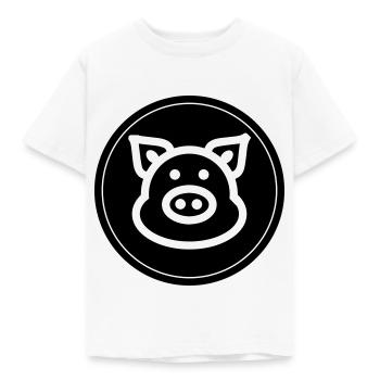 Animal porcin - T-shirt Enfant - blanc - Devant - AI Model Kid Male (0cm)