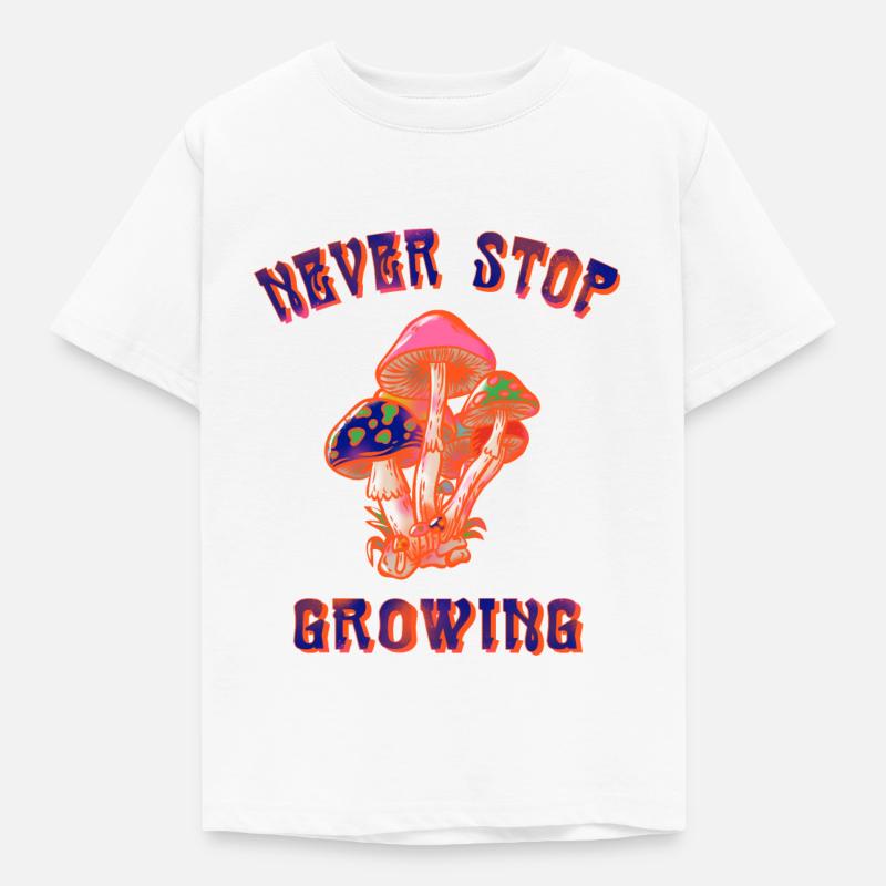 never stop white - Kids' T-Shirt - white