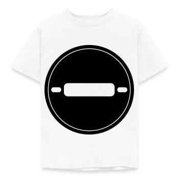 Kitchen roll baking rolling pin - Kids' T-Shirt - white - Front - AI Model Kid Male (0cm)