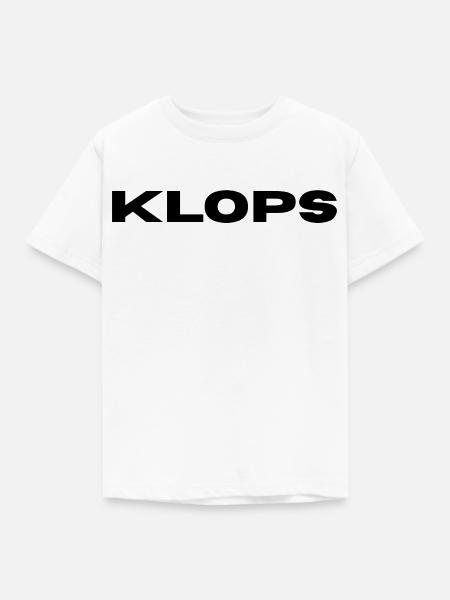 Klops - Hier ist der Name Programm - Kinder T-Shirt - Weiß