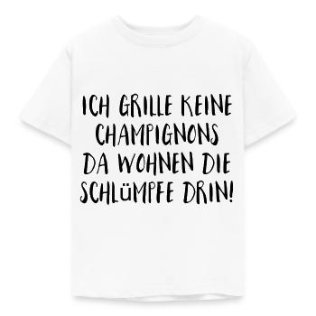 Coole Sprüche - Kinder T-Shirt - Weiß - Vorne - AI Model Kid Male (0cm)