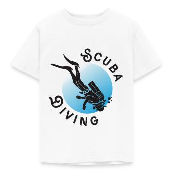 Scuba Diving - Kinder T-Shirt - Weiß - Vorne - AI Model Kid Male (0cm)