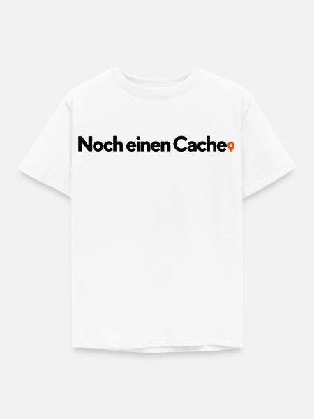 Noch einen Cache - Kinder T-Shirt - Weiß