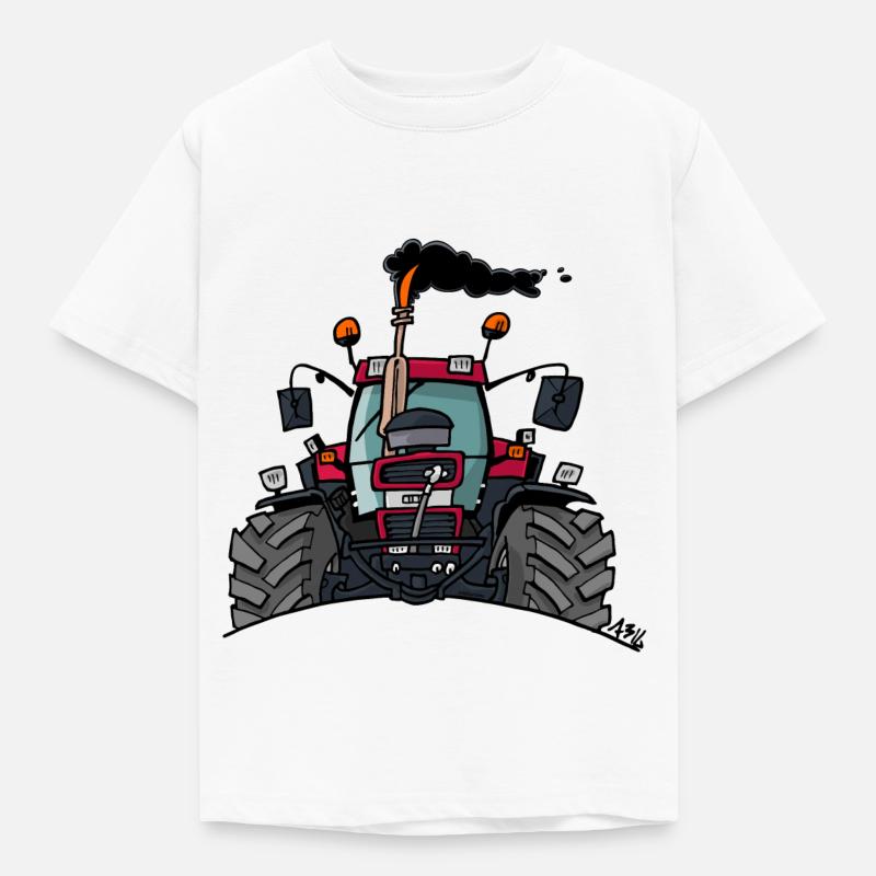 0505 Case 1255 - Børne-T-shirt - hvid