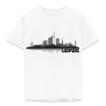 leipzig01 - Kids' T-Shirt - white - Front - AI Model Kid Male (0cm)