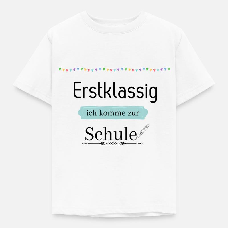Einschulung - Kinder T-Shirt - Weiß