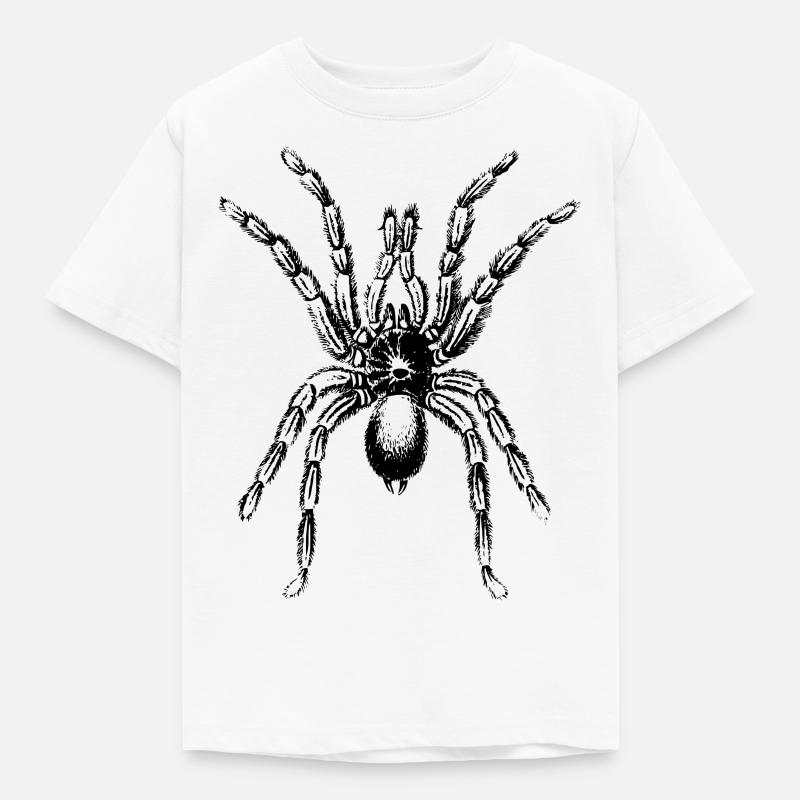 Spinne - Kinder T-Shirt - Weiß