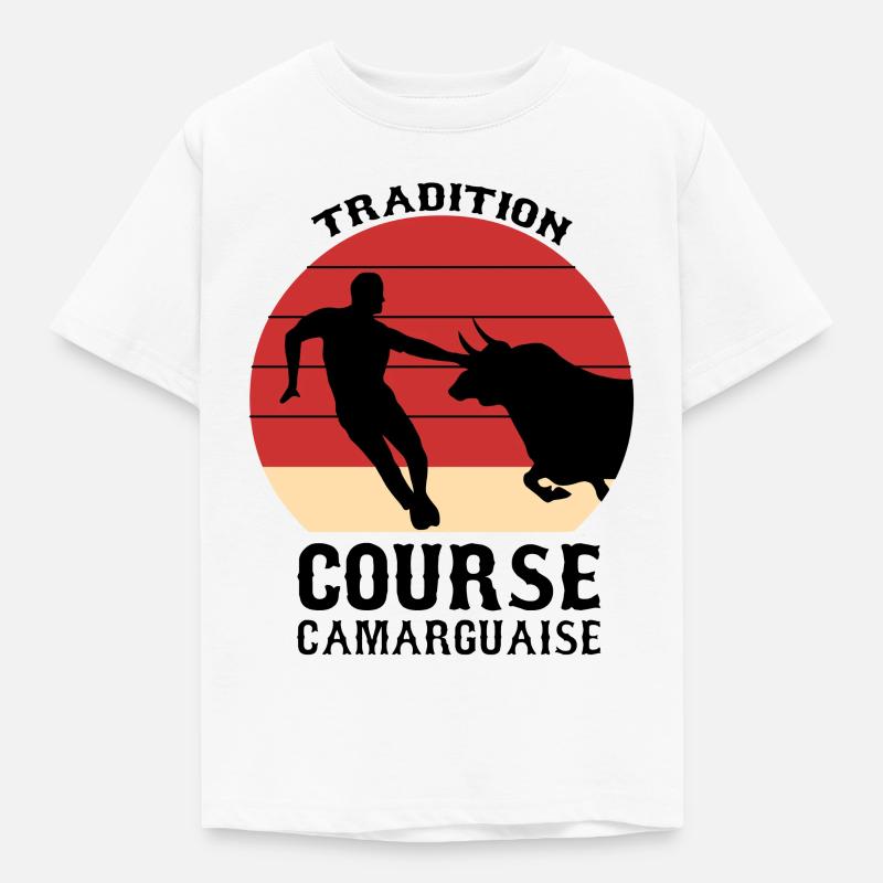 Bouvine - Kinder T-Shirt - Weiß