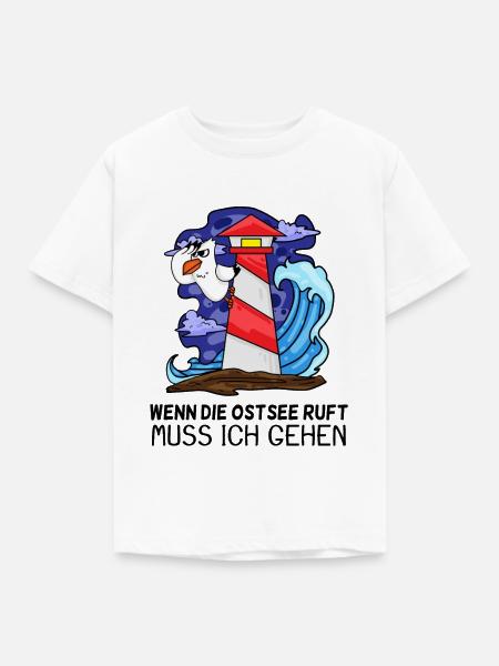 Ostsee - Kinder T-Shirt - Weiß