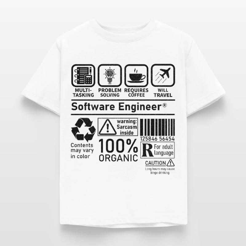 software engineer multi tasking problem solving Kinder T-Shirt