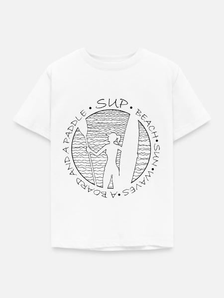 SUP - Kinder T-Shirt - Weiß