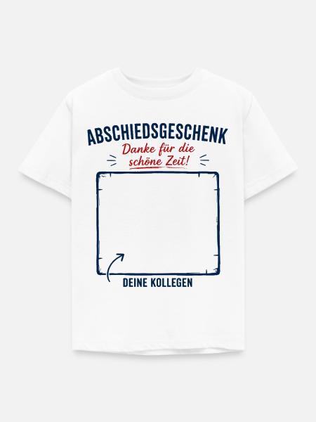 Arbeit Abschiedsgeschenk Kollegen/ Team - Kinder T-Shirt - Weiß