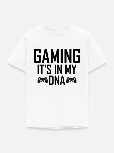 Gaming - Kinder T-Shirt - Weiß