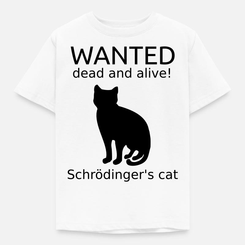 Schrodinger's Cat - Kids' T-Shirt - white
