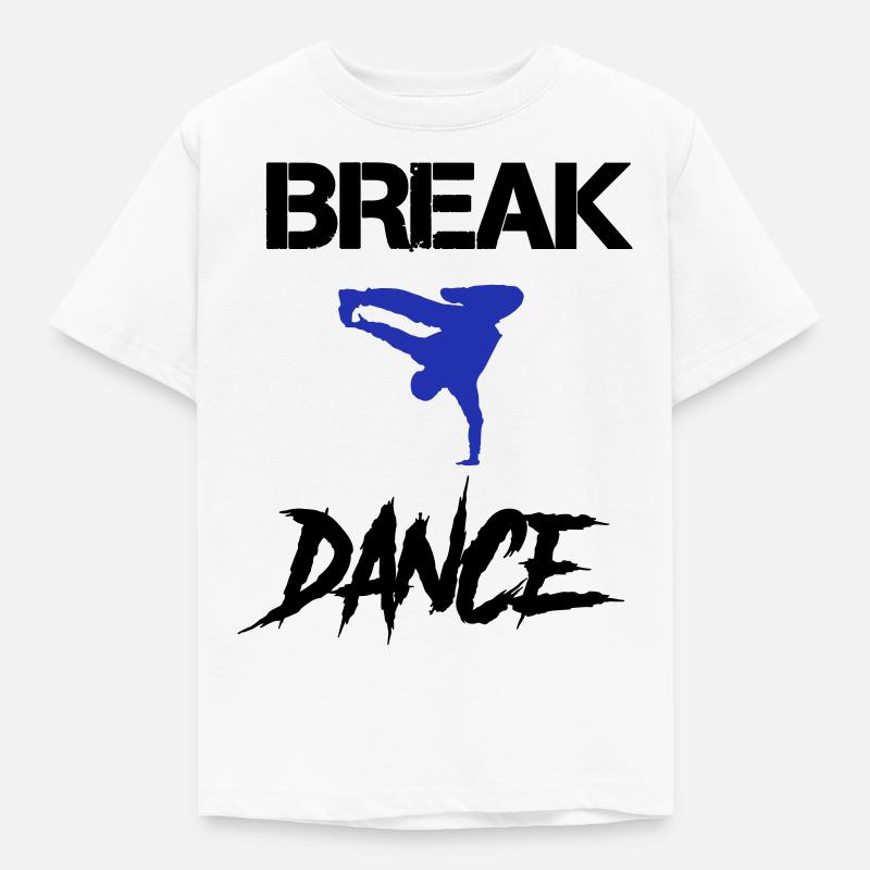 Break Dance - T-shirt Enfant - blanc