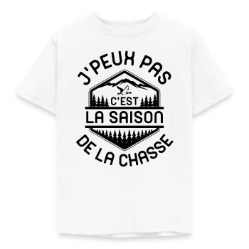 Saison de la chasse - T-shirt Enfant - blanc - Devant - AI Model Kid Male (0cm)